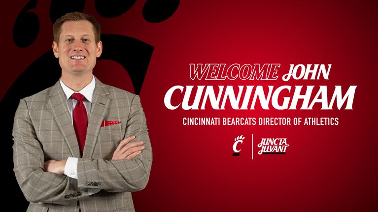 Cincinnati Names John Cunningham Director of Athletics