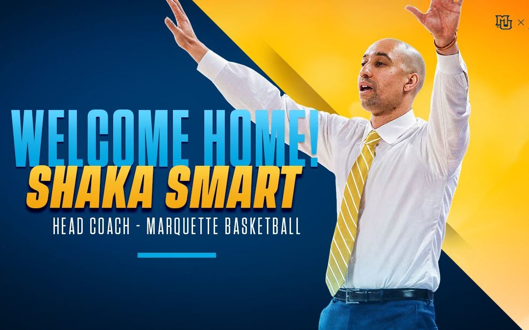 Shaka Smart to Lead Marquette Men’s Basketball
