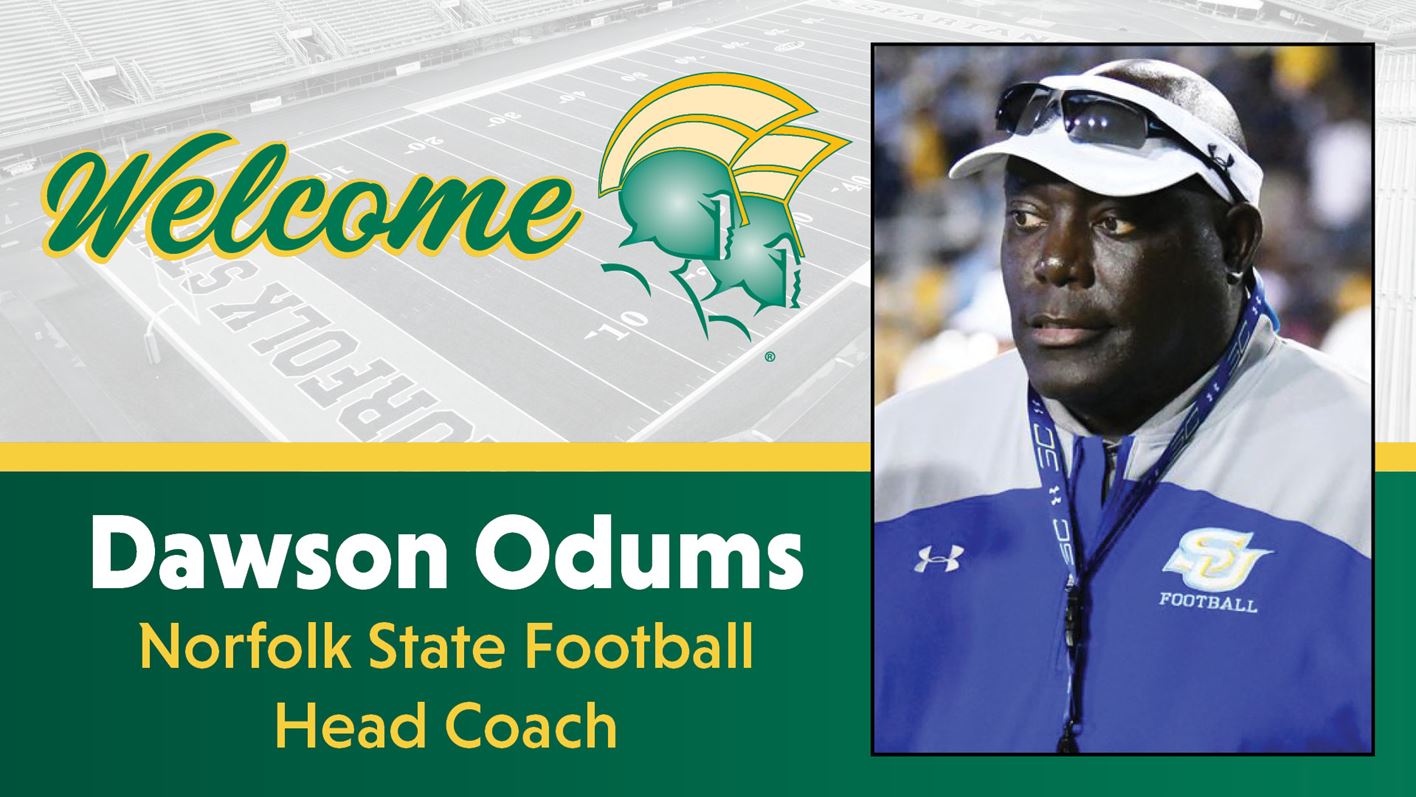 Dawson Odums Named Head Football Coach at Norfolk State