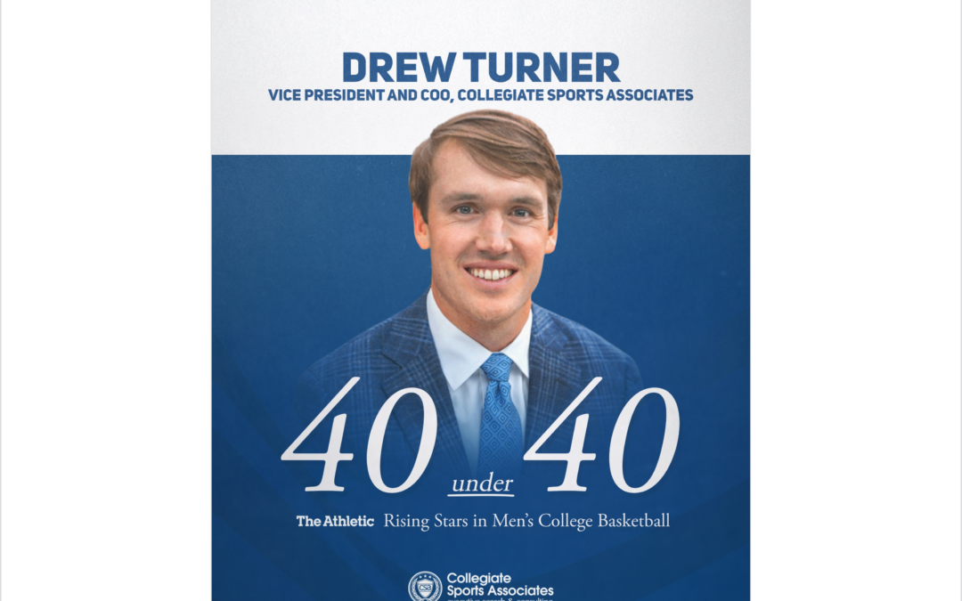 Drew Turner Named to 40 Under 40: Rising Stars in Men’s College Basketball by The Athletic