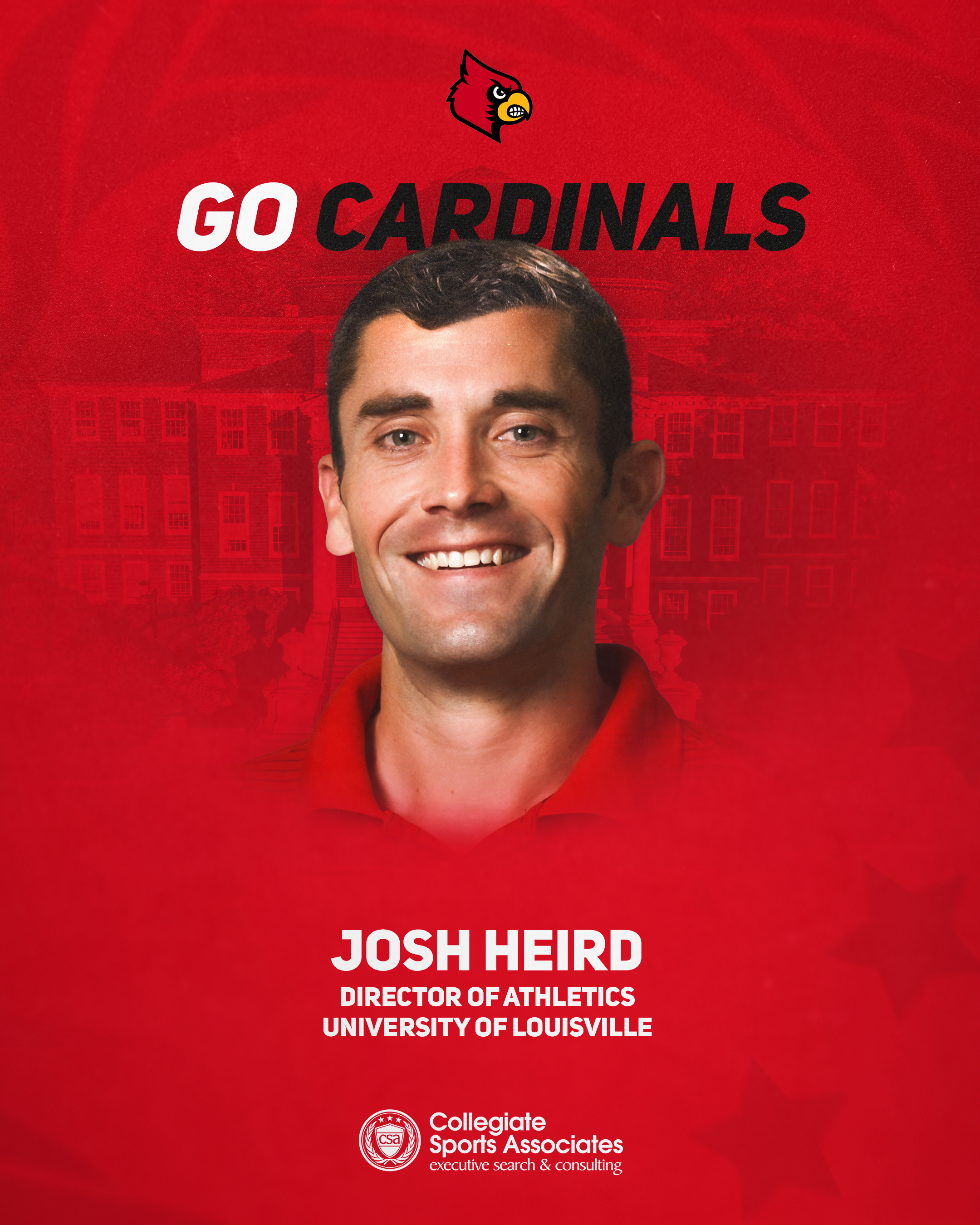 University of Louisville Officially Hires Josh Heird As Athletic Director –  Cardinal Sports Zone