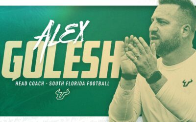 Alex Golesh selected as next head football coach at South Florida