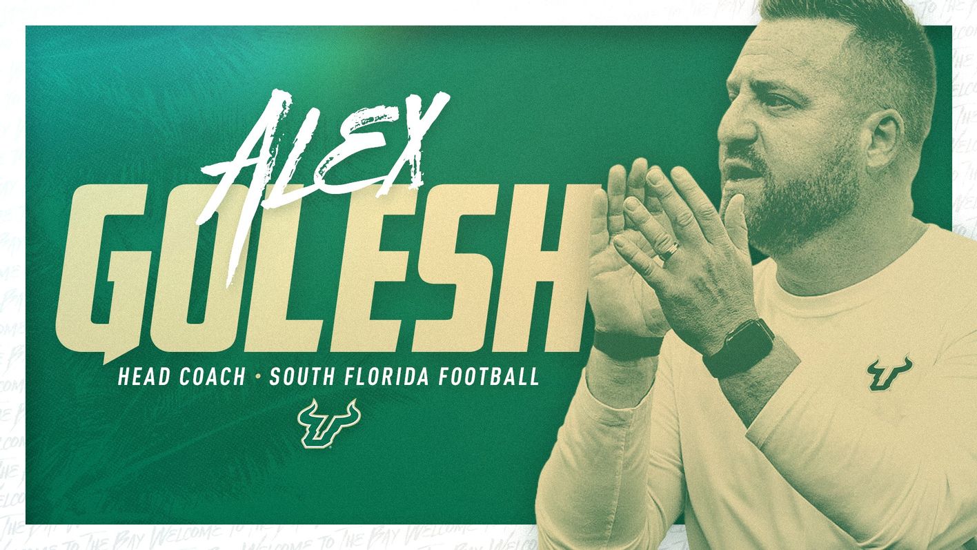 Alex Golesh selected as next head football coach at South Florida -  Collegiate Sports Associates