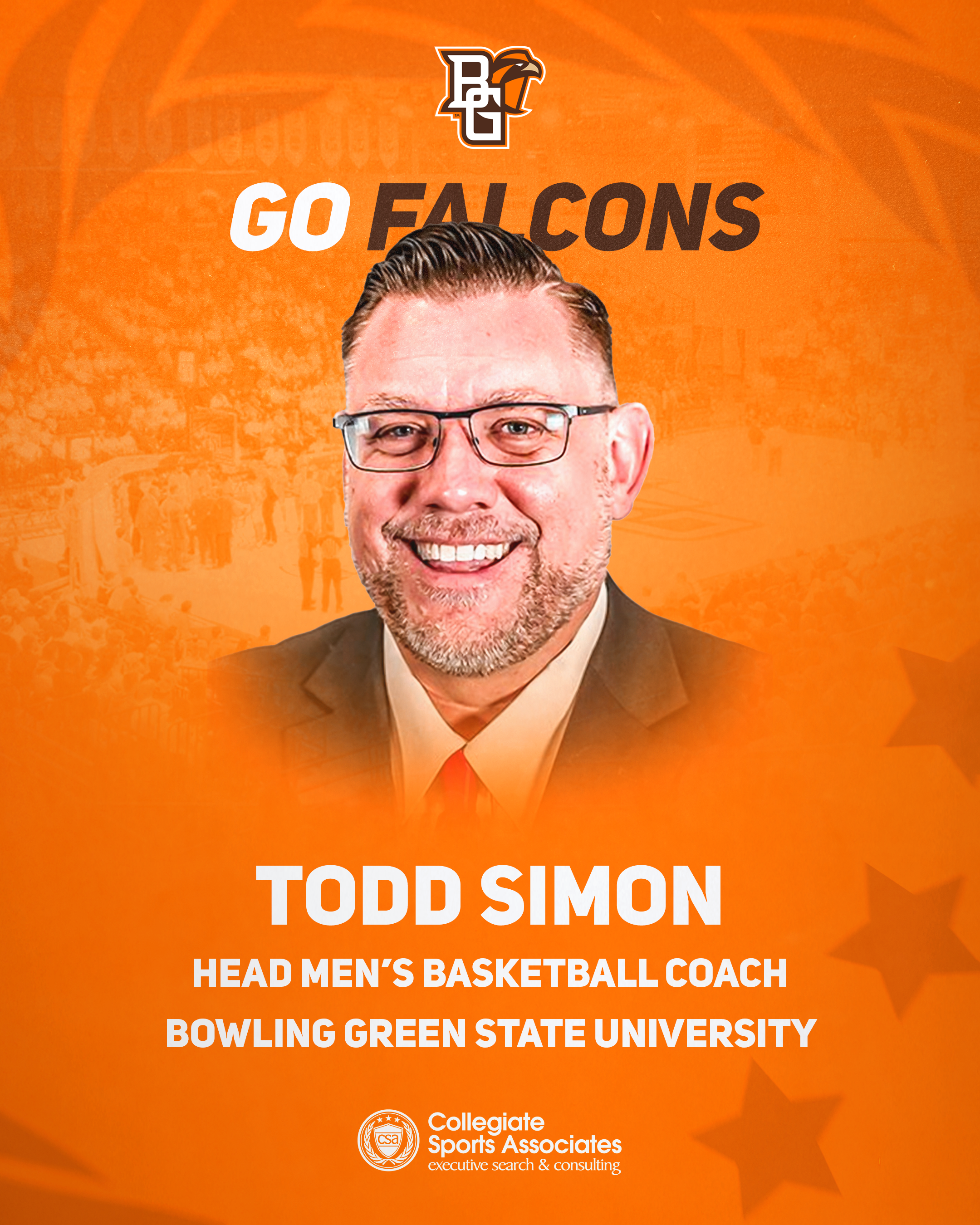 Bowling Green Taps Todd Simon As Next Men's Basketball Head Coach -  Collegiate Sports Associates