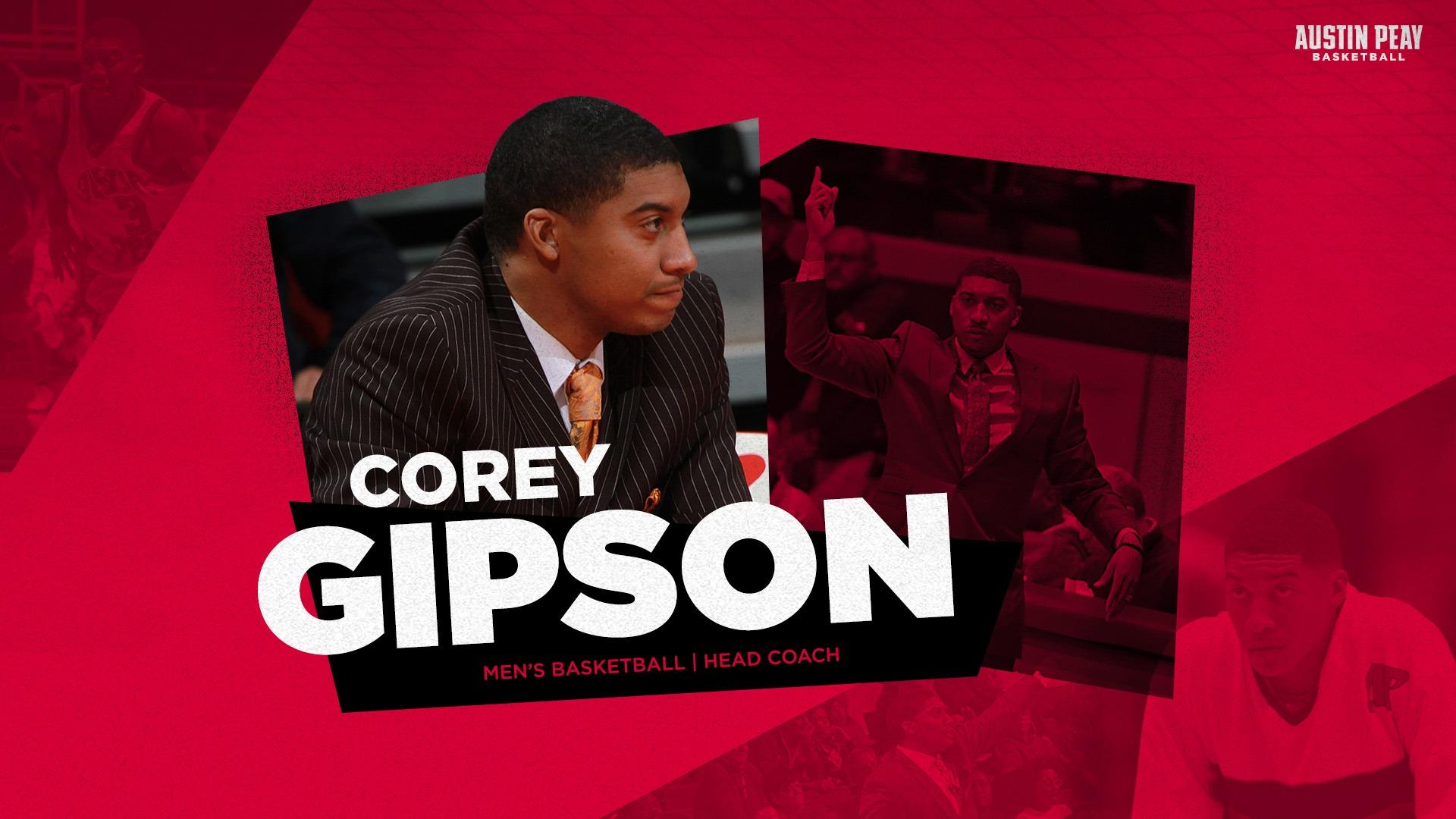 Austin Peay Alumnus Corey Gipson To Lead Governors Men’s Basketball