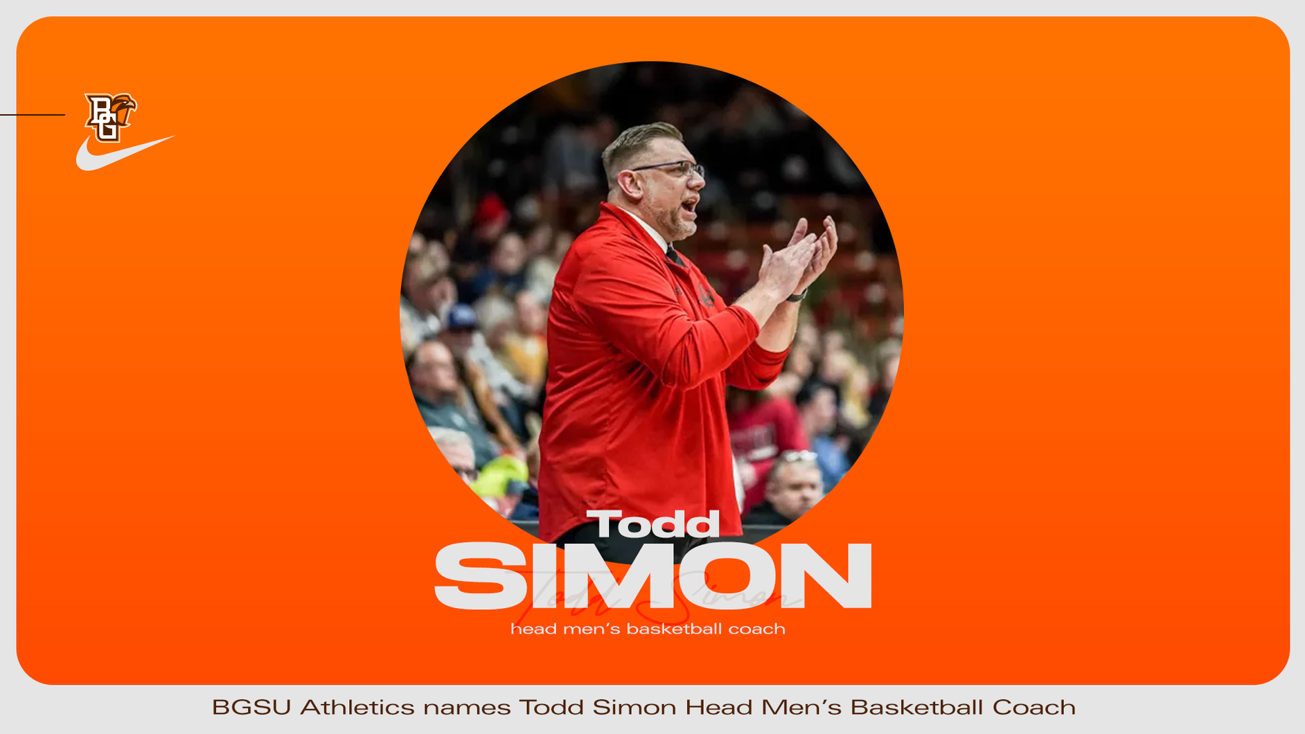 Bowling Green Taps Todd Simon As Next Men’s Basketball Head Coach