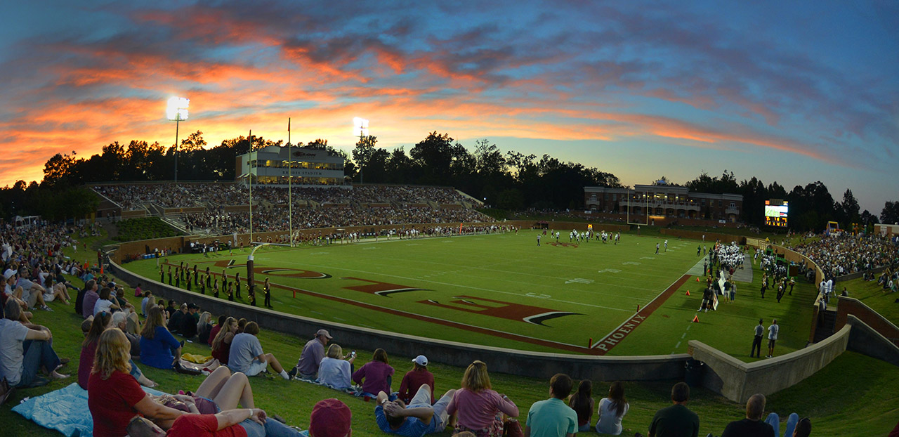 Elon University Phoenix Vive La Fete Game Day Collegiate Leg Color