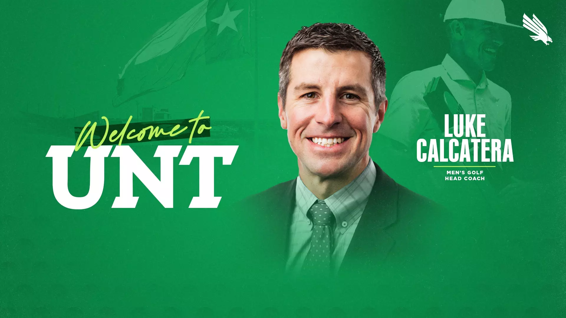 North Texas Names Luke Calcatera Men’s Golf Head Coach