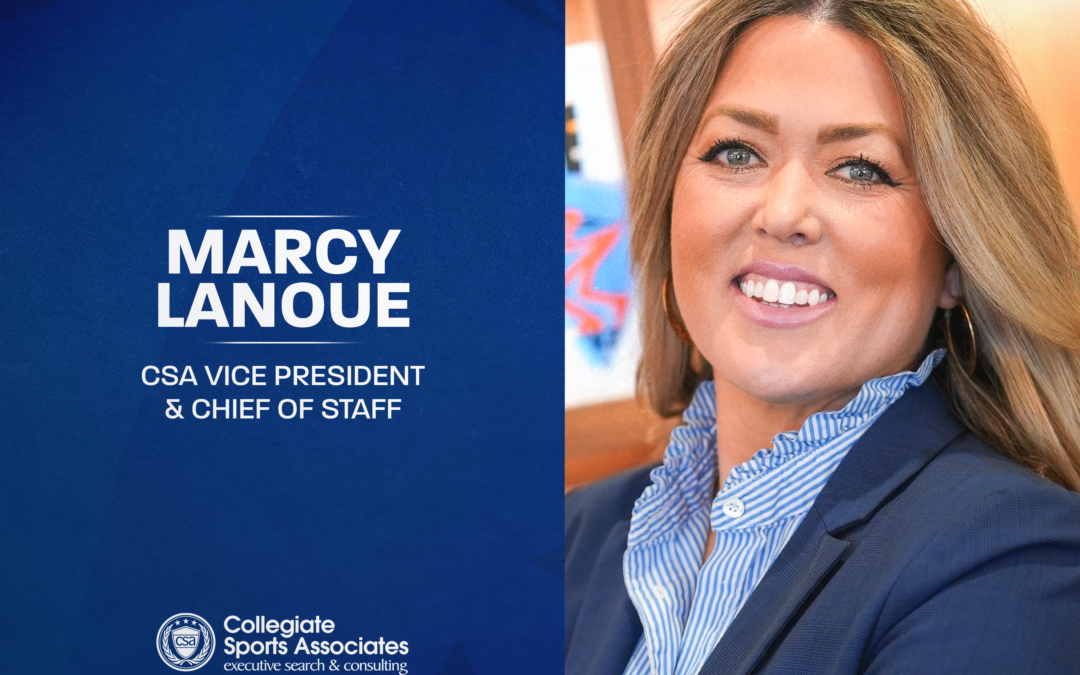 Collegiate Sports Associates Names Marcy Lanoue As Vice President and Chief of Staff