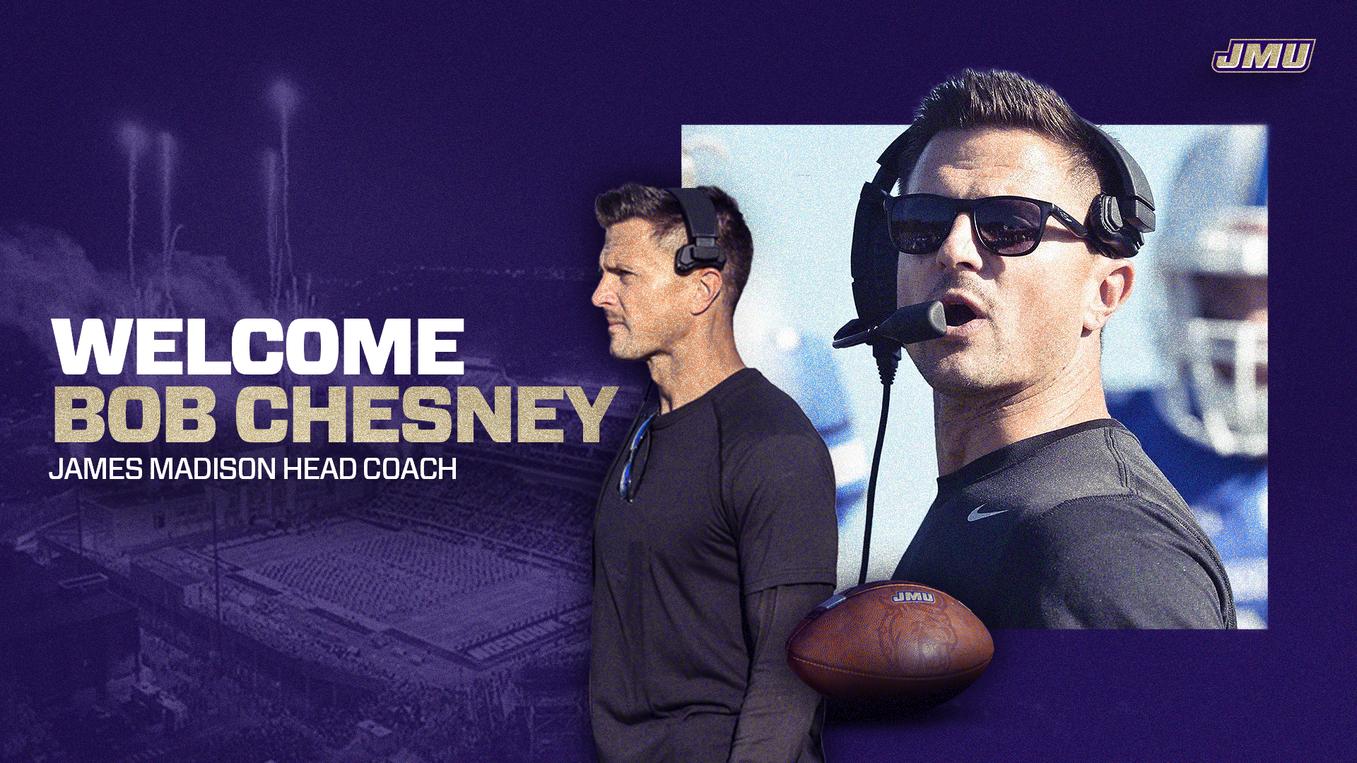 JMU Names Bob Chesney Next Head Football Coach