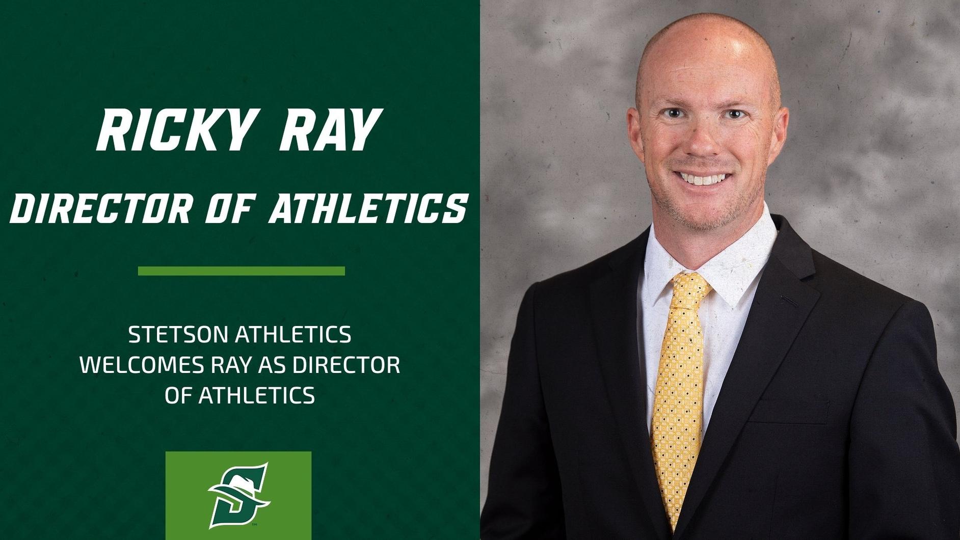 Stetson Selects Ricky Ray As Next Director Of Athletics
