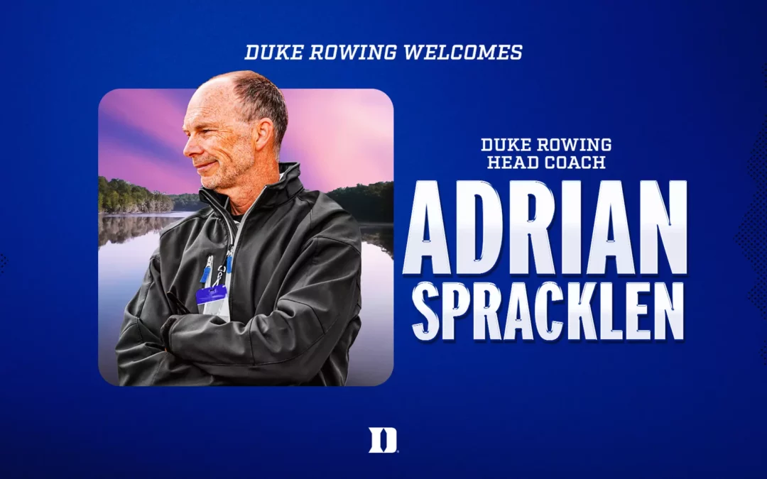 Adrian Spracklen Named Next Duke Rowing Head Coach