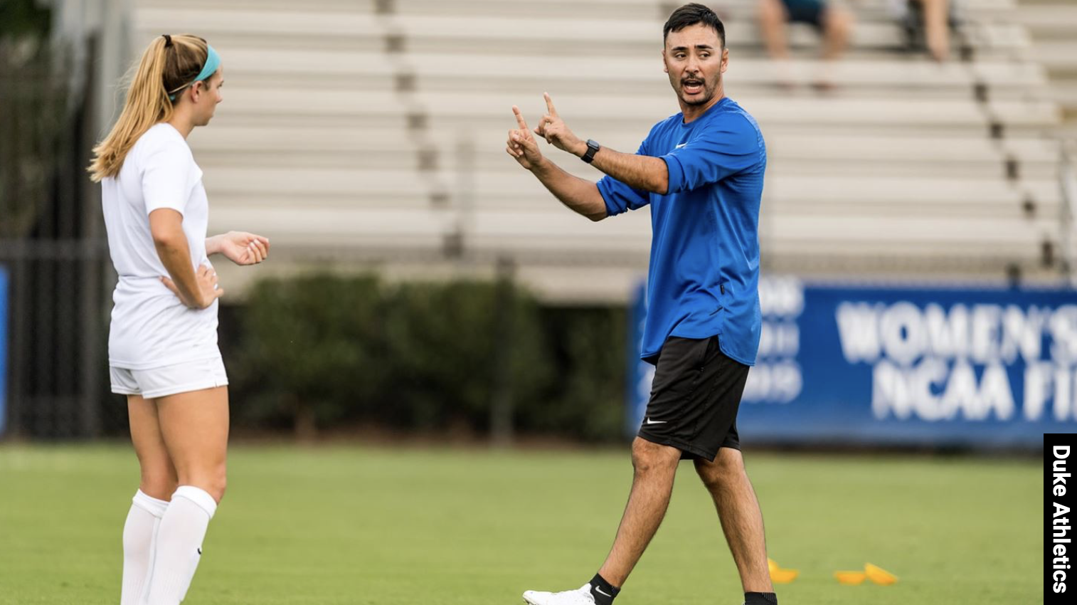 Duke Selects Kieran Hall As Next Head Women’s Soccer Coach