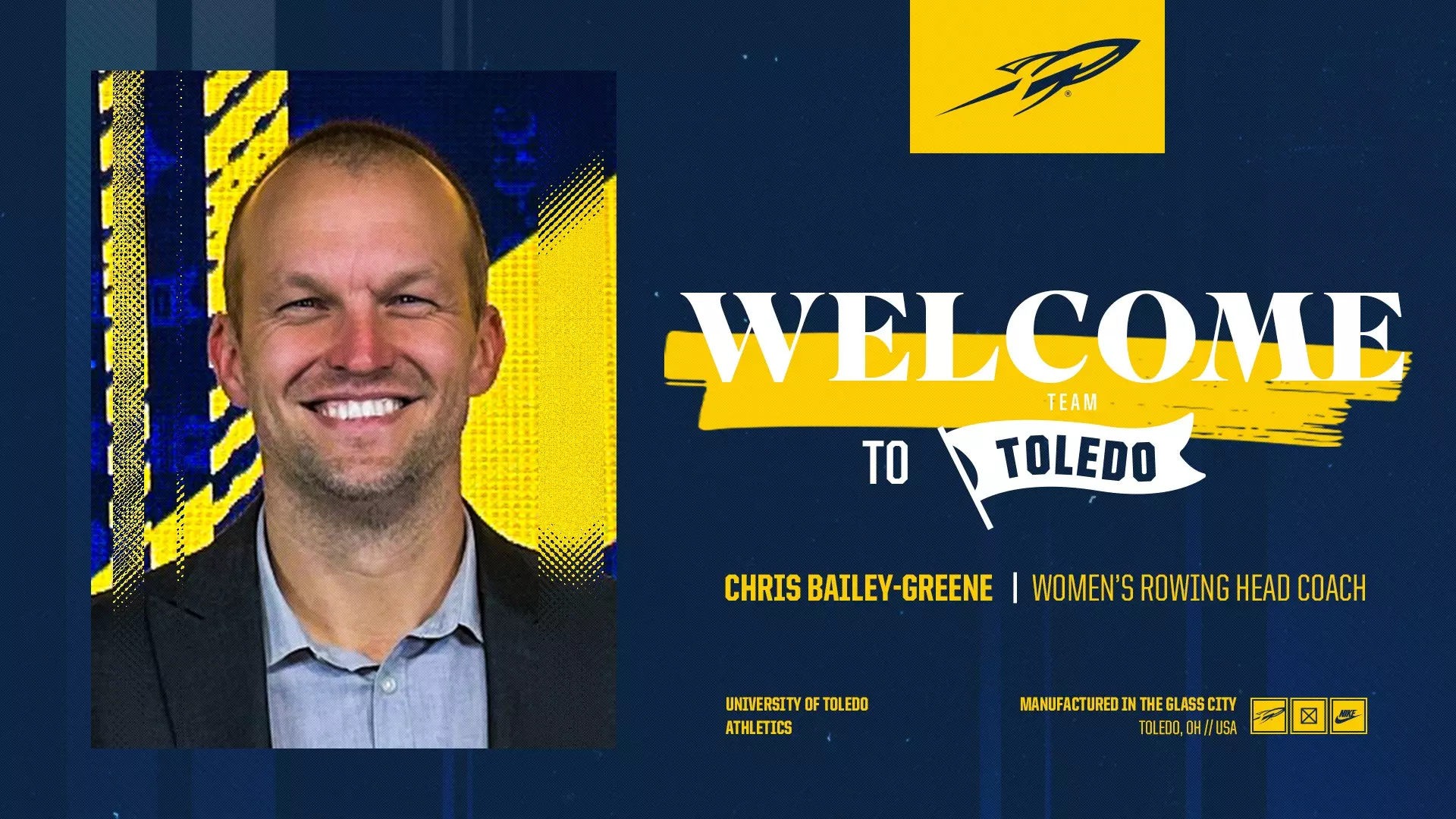 Toledo Names Chris Bailey-Greene Inaugural Women’s Rowing Head Coach