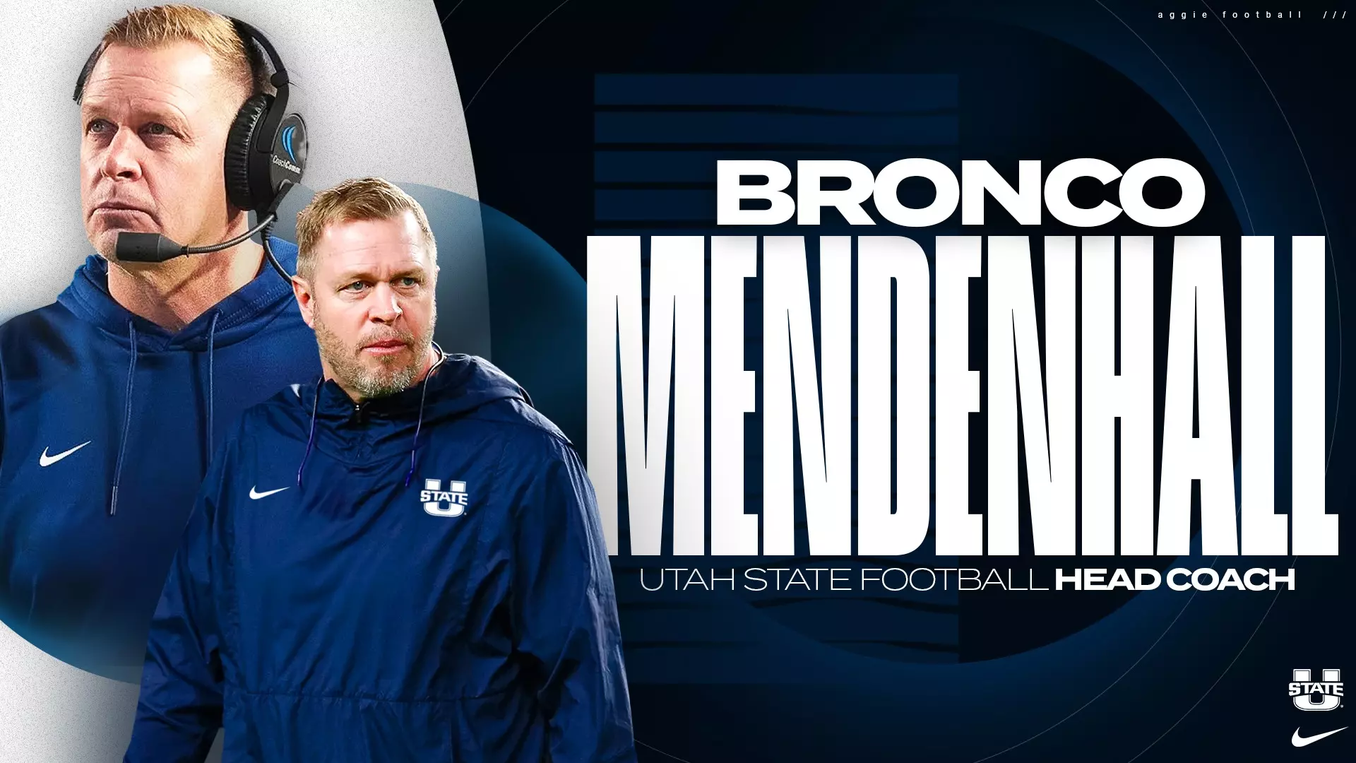 Bronco Mendenhall Named Utah State Head Football Coach