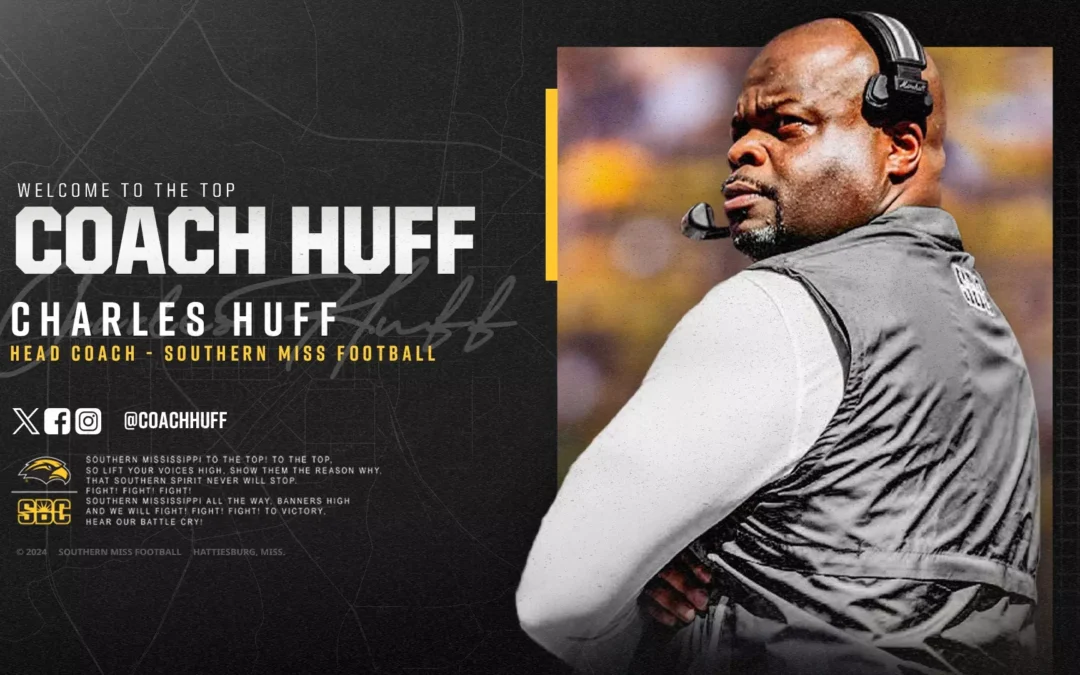 Southern Miss Names Charles Huff 23rd Head Football Coach